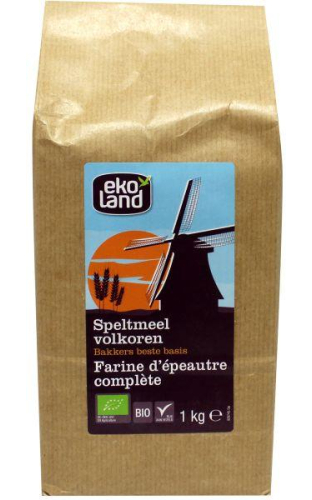 Ekoland Speltmeel Volkoren Biologisch 1000 gram