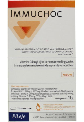 15 tabletten PiLeJe Immuchoc
