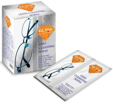 Lens Cleaning Wipes Ultra Clean Touch 30 doekjes kopen Gezondheid aan