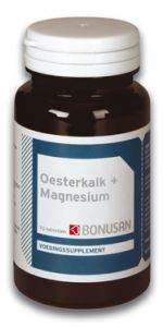 70 tabletten Bonusan Oesterkalk + Magnesium