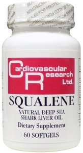Cardiovascular Research Ltd Squalene 500 mg 60 capsules
