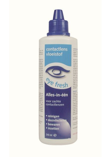 240 ml Eye Fresh Contactlens Vloeistof Zachte Lenzen