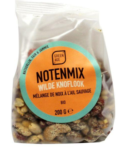 200 gram GreenAge Notenmix Wilde Knoflook