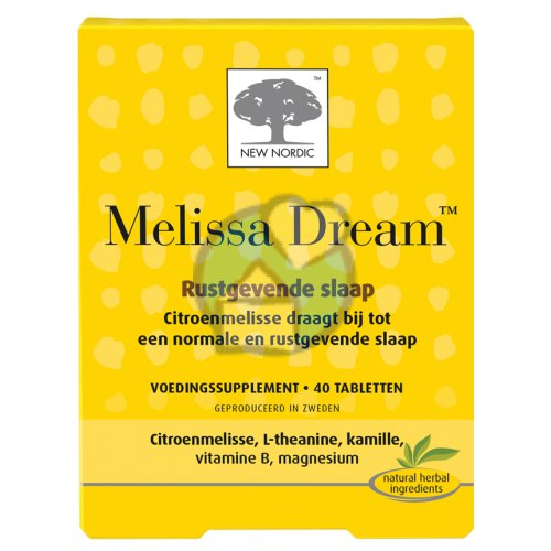 40 Tabletten New Nordic Melissa Dream