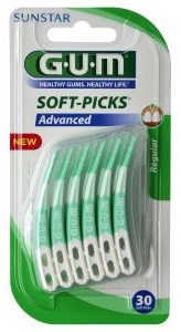 GUM Soft-Picks Advanced Regular 30 Stücke
