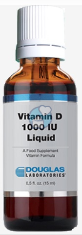 Douglas Laboratories Vitamin D3 1000 IU Liquid 15 ml