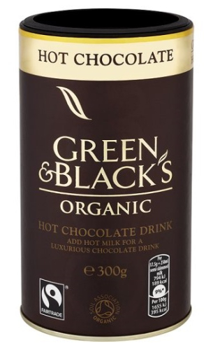 Green & Blacks Hot Chocolate Drink Biologisch 300 Gramm