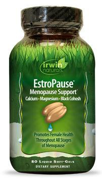 80 softgels Irwin Naturals EstroPause Menopause Support