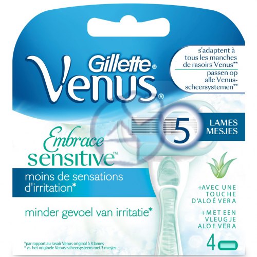 Gillette Venus Embrace Sensitive Scheermesjes 4 Stücke