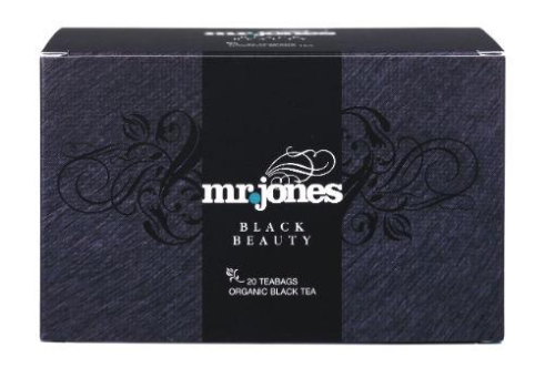 Mr Jones Black Beauty Zwarte Thee 20 Tüte