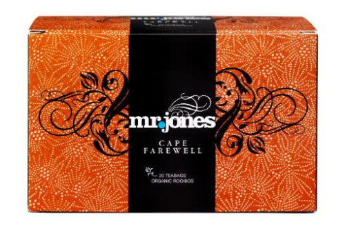 Mr Jones Cape Farewell Biologische Rooibos Thee 20 Tüte