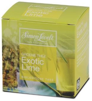 Simon Levelt Groene Thee Exotic Lime Biologisch