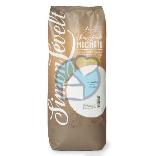Simon Levelt Koffie Macinato Allegro Snelfiltermaling Biologisch