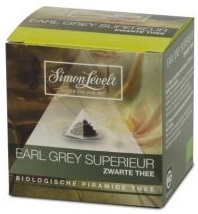 Simon Levelt Earl Grey Superieur Zwarte Thee Biologisch 10 Tüte