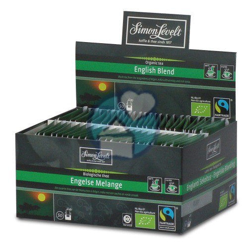 Simon Levelt Engelse Melange Thee Biologisch