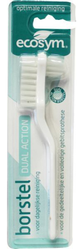 1 Stuck Ecosym Dagelijks Gebruik Gebits Prothese Borstel