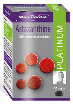Mannavital Astaxanthine 4mg Platinum 60 capsules