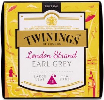 Twinings London Strand Earl Grey 15 builtjes
