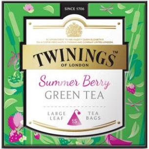 Twinings Summer Berry Green Tea 15 builtjes