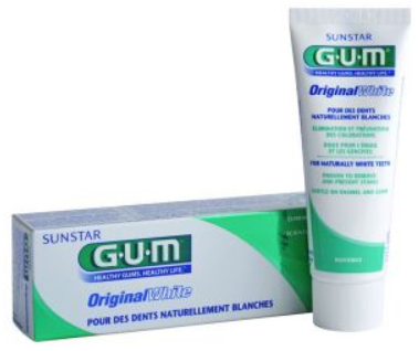 GUM Tandpasta Original White