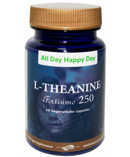 60 capsules All Day Happy Day L-Theanine Fortissimo 250