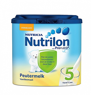 Nutricia Nutrilon Peutermelk 5 Vanille 400 Gramm