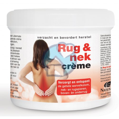 Natusor Rug & Nek Creme 500 Ml