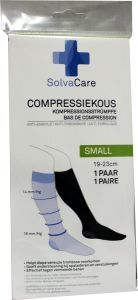 Solvacare Compressiekous Zwart S 19-23 cm
