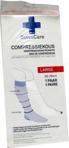 Solvacare Compressiekous Wit L 26-29 cm