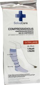 Solvacare Compressiekous Wit XL 29-33 cm