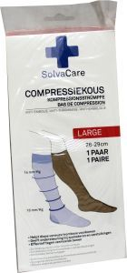 Solvacare Compressiekous Beige L 26-29 cm
