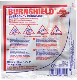 Burnshield Hydrogel Kompres 10x10 cm 1 Stück