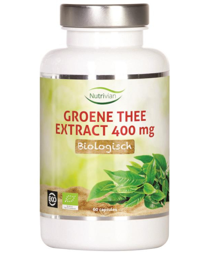Nutrivian Groene Thee Extract Biologisch 60 capsules