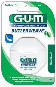 GUM Butlerweave Mint Waxed Floss Draad