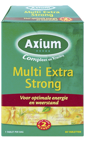 60 tabletten Axium Multi Extra Strong