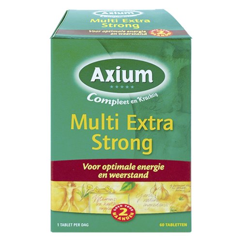 Axium Tablet Multi Extra Strong Axium 60 tabletten kopen - Gezondheid aan huis