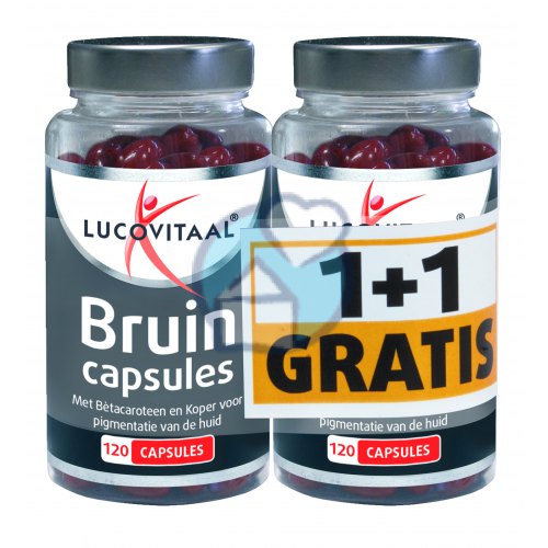 Lucovitaal Bruin Capsules 2 x 120 Kapseln