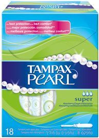 Tampax Tampons Pearl Super 18 Stücke