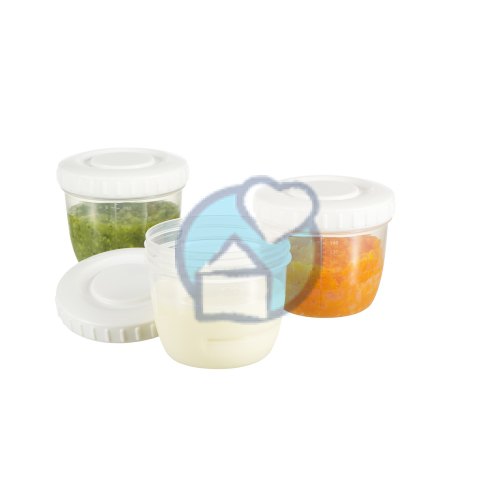 Difrax Moedermelk en Babyvoeding Bewaarbakjes