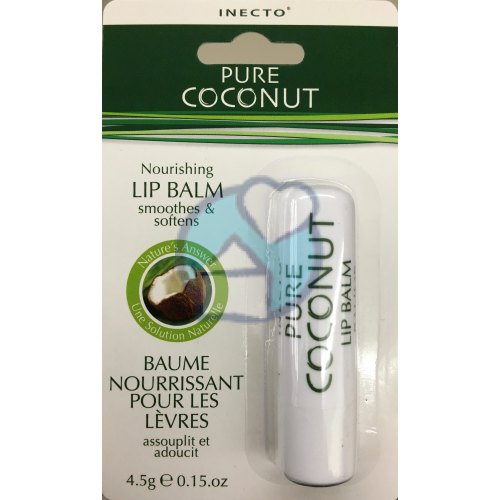 Inecto Pure Coconut Nourishing Lip Balm 4.5 Gramm