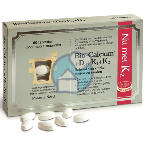 Pharma Nord Bio-Calcium+D3+K1+K2 60 tablets