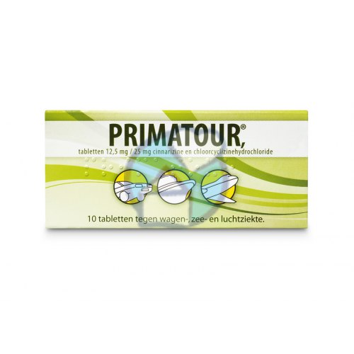 Primatour Primatour - Bij Reisziekte 10 tabletten