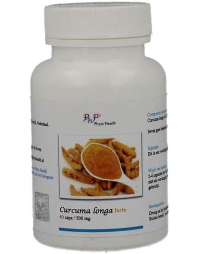 60 capsules Phyto Health Curcuma Longa Forte