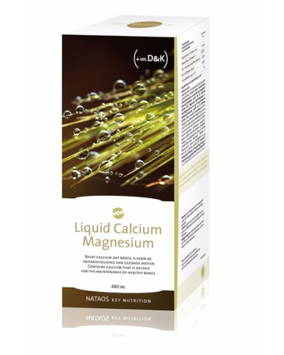 480 Ml Nataos Liquid Calcium Magnesium