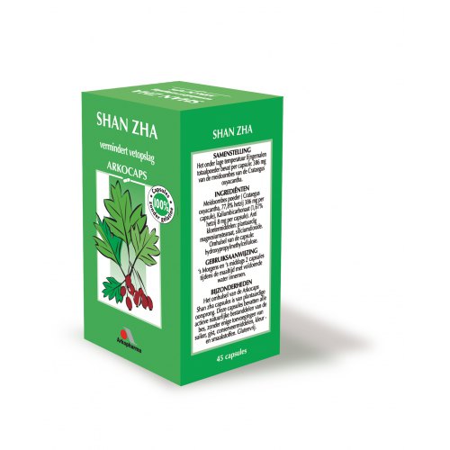 45 vegetarische capsules Arkopharma Arkocaps Shan-Zha