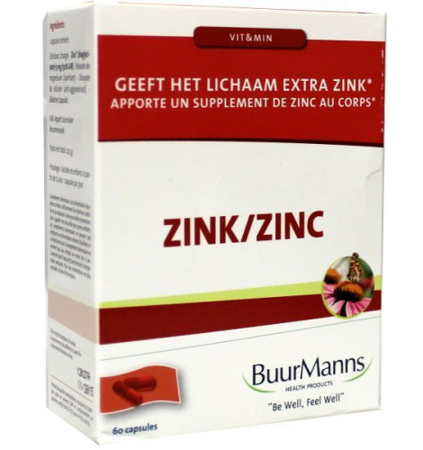 Buurmanns Zink 60 capsules
