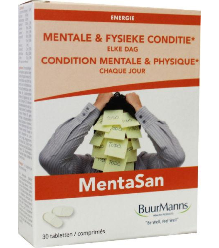 Buurmanns Mentasan 30 tablets