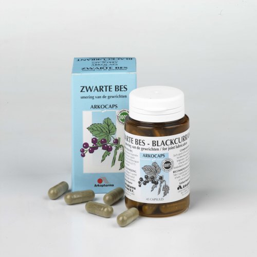 45 vegetarische capsules Arkopharma Arkocaps Zwarte Bes