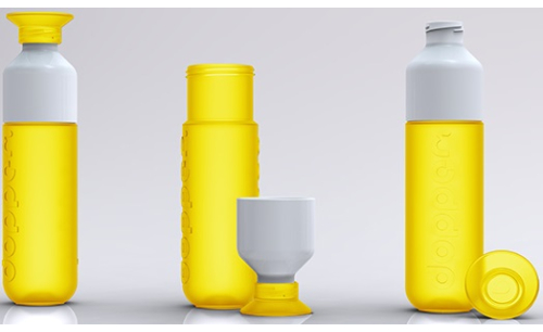 Dopper Waterfles Geel 1 exemplaar