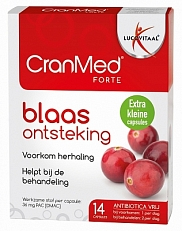 Lucovitaal CranMed Forte Blaasontsteking 14 Kapseln